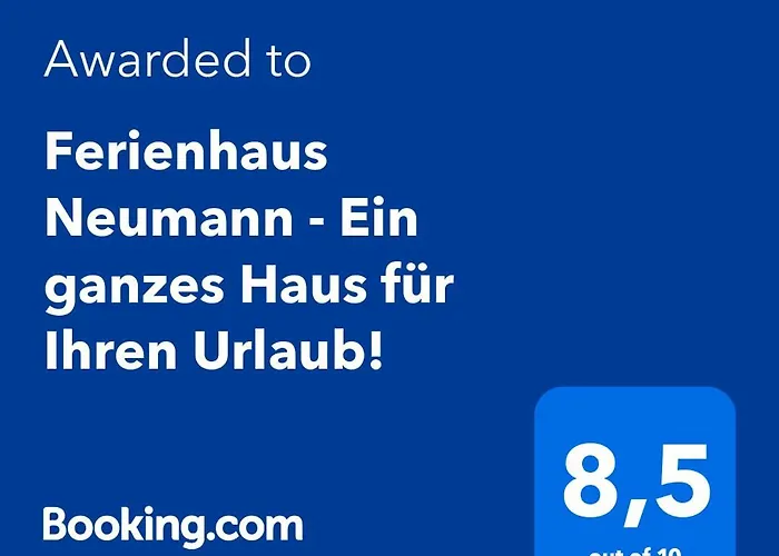 Neumann - Ein Ganzes Haus Fuer Ihren Urlaub! 公寓 Hessenburg